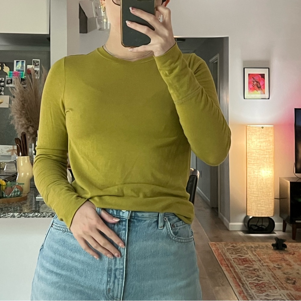 Olive Long Sleeve Tee